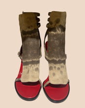 Load image into Gallery viewer, Gianvito Rossi for Altuzarra Snakeskin Sandal Heels (ShoeGRSS07)