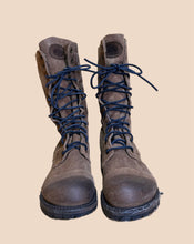 Load image into Gallery viewer, Walk-Over Vintage Light Brown Combat Boot Size 7