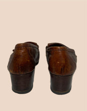 Load image into Gallery viewer, Pollini Brown Leather Loafers Size 36