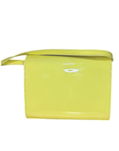 Load image into Gallery viewer, (SOLD) Versace Collection Patent Leather Yellow Micro Bag