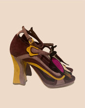 Load image into Gallery viewer, RARE: Prada Purple Fairy Heels Spring Summer 2008
