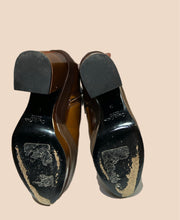 Load image into Gallery viewer, Calvin Klein Brown Platform Booties Size 37