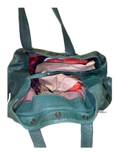 Load image into Gallery viewer, 2010s Jerome Dreyfus BILLY Dark Green Boho Slouchy Bag