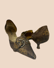 Load image into Gallery viewer, Vintage Prada D'Orsay Kitten Heels Spring Summer 2002