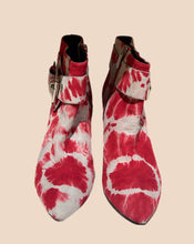 Load image into Gallery viewer, Elyse Walker Los Angeles Tie Dye Suede Heels