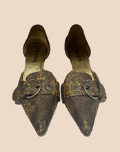 Load image into Gallery viewer, Vintage Prada D'Orsay Kitten Heels Spring Summer 2002
