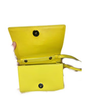 Load image into Gallery viewer, (SOLD) Versace Collection Patent Leather Yellow Micro Bag