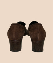 Load image into Gallery viewer, Colette Lady Brown Suede Loafers Size 39