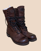 Load image into Gallery viewer, Walk-Over Vintage Brown Combat Boot Size 7