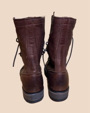Load image into Gallery viewer, Walk-Over Vintage Brown Combat Boot Size 7