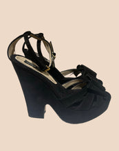 Load image into Gallery viewer, RARE: Vintage Etro Milano Suede Platform