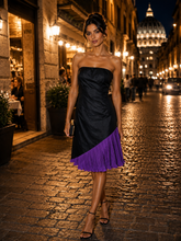 Load image into Gallery viewer, Welly Haute Couture Mary McFadden Plisse Pleated Dress Size IT 40/ US 4/6 Size Small