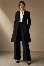 Load image into Gallery viewer, Patrick Gerrard Black Suit (Jacket and Pants) Size EU 40/US 6