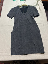 Load image into Gallery viewer, Marni Checkered Ruched Dress Size IT 44/ US 8/ Uk 12