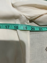 Load image into Gallery viewer, Erreuno pré Armani 100% Silk crêpe Vintage Sheer Dress Shirt Size IT 40/ US 4/ UK 8