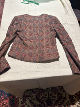 Load image into Gallery viewer, Zenobia Chanel style Tweed Pink Cropped Jacket Size US 6/ IT 42