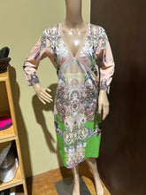 Load image into Gallery viewer, Roberto Cavalli Pink and Green Patterned Size IT 42/ US 6/ UK 10
