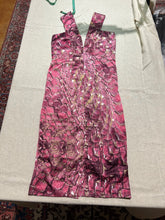 Load image into Gallery viewer, Roberto Cavalli "Just Cavalli" Hot Pink Patterned Sheath Dress Size IT 44/ US 8/ UK 12