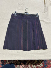 Load image into Gallery viewer, Zenobia Striped Purple Skirt Set Midi and Mini Size 4