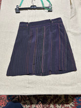Load image into Gallery viewer, Zenobia Striped Purple Skirt Set Midi and Mini Size 4