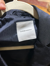 Load image into Gallery viewer, Costume National Silk Women's Navy Blue Suit (Pants and Jacket) Size IT 42