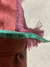 Load image into Gallery viewer, Zac Posen Couture 100% silk Pink Tassel Dress Size 8