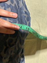 Load image into Gallery viewer, Vintage Burnout Velvet Gray Floral Maxi Dress Size US 6/ IT 42