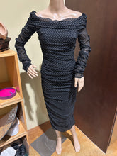 Load image into Gallery viewer, Dolce Gabbana 100% Silk Polka Dot NWT Corset Cocktail Dress Size US 2/4/ IT 40/42