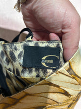 Load image into Gallery viewer, Roberto Cavalli "Just Cavalli" Cobra and Snake Print Gold Embossed Dress Size US 8/ IT 44