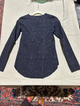 Load image into Gallery viewer, Vintage Navy Blue Skirt Set (Top and Skirt) Size IT 42/ US 6