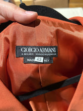 Load image into Gallery viewer, Giorgio Armani Burnt Orange Wool Suit Set (Blazer and Vest) Size IT 40/ US 4 (Copy)