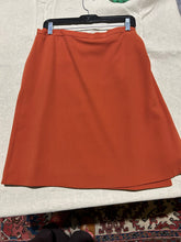 Load image into Gallery viewer, Giorgio Armani Burnt Orange Wool Suit Set (Blazer and Vest) Size IT 40/ US 4 (Copy)