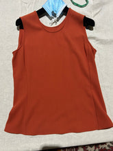 Load image into Gallery viewer, Giorgio Armani Burnt Orange Wool Suit Set (Blazer and Vest) Size IT 40/ US 4 (Copy)