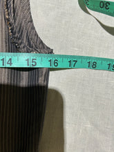 Load image into Gallery viewer, Vintage Sheath Pinstripe Gray/ Brown Dress Size US 6/ IT 42