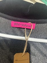 Load image into Gallery viewer, Betsey Johnson Houndstooth Gray and Black Shacket/ Coat Size M