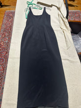 Load image into Gallery viewer, Provasou Black Silk Gown Size IT 42/ US 6