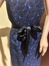 Load image into Gallery viewer, Thakoon Blue and Black Detail Sheath Dress Size IT 42/ US 6