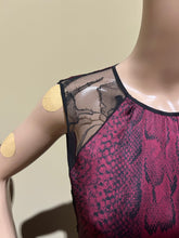 Load image into Gallery viewer, Nina Ricci Snake Print Red/ Burgundy Gown Size EU 40/US 8 /IT44