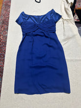 Load image into Gallery viewer, Valentino Vintage Electric Blue Knee Length Babydoll Dress Size IT 42/ US 6