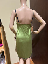 Load image into Gallery viewer, Vintage Green Slip/ Lingerie Dress IT 42/ US 6