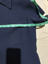Load image into Gallery viewer, Victoria Beckham Runway Collection Navy Collar T-Shirt Dress Size S
