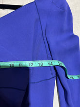 Load image into Gallery viewer, Roland Mouret Collection Made in England Electric Blue Knee Length Dress Size S
