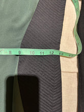Load image into Gallery viewer, Victoria Beckham Collection Black and Green Mock Neck Long Sleeve Dress Size 6