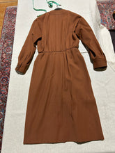 Load image into Gallery viewer, RARE Vintage YSL Orginal Safari Collection 70s Brown Dress Size M
