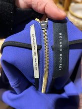 Load image into Gallery viewer, Roland Mouret Collection Made in England Electric Blue Knee Length Dress Size S