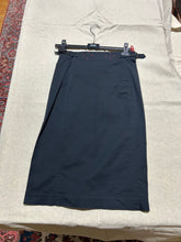 Load image into Gallery viewer, Vintage Prada Sport Black Cotton Skirt with contrast stitching Size S