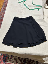 Load image into Gallery viewer, Giorgio Armani Silk Layered Wrap Skirt Asymmetrical Lettuce Hem Size 6