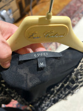 Load image into Gallery viewer, Vintage Gucci Black and White Contrast Wrap Dress Size 6