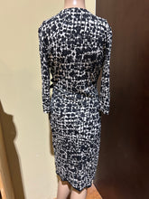Load image into Gallery viewer, Vintage Gucci Black and White Contrast Wrap Dress Size 6