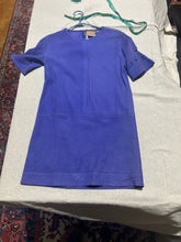 Load image into Gallery viewer, Victoria Victoria Beckham Purple 100% Suede Shift Dress US 6/ UK 10/ EU 38